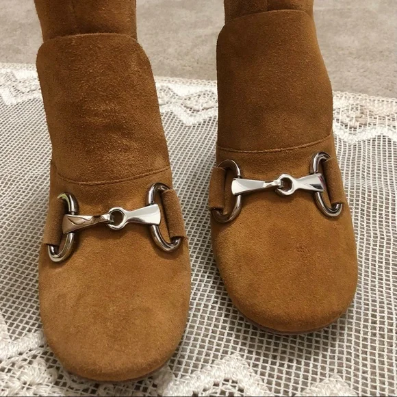 Jeffery Campbell Brown Chunky Block Heel Booties - Picture 5 of 12